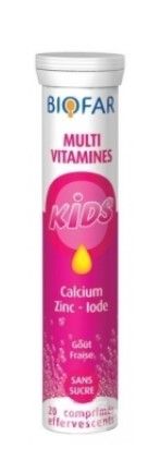 Biofar Multivitamines Kids 20 eфервесцентни таблетки