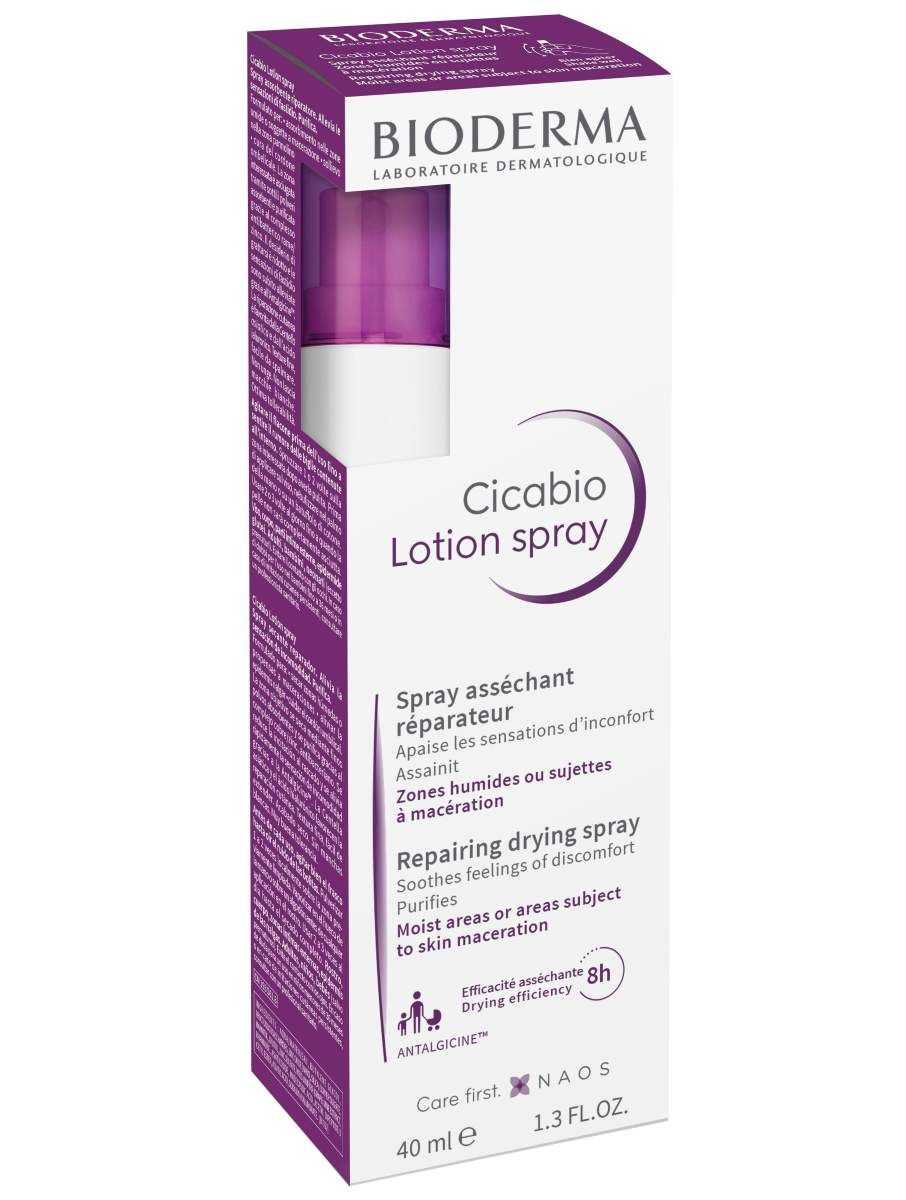 Bioderma Cicabio Лосион спрей при кожни увреждания 40 мл