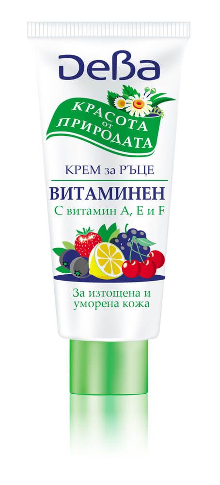 Deva Крем за ръце витаминен 75 мл