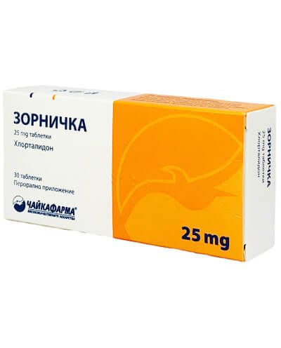 Зорничка 25 мг х 30 таблетки ЧайкаФарма