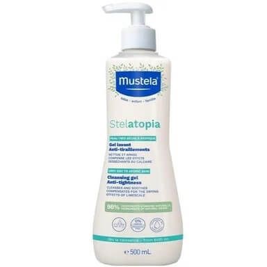 Mustela Stelatopia Душ-гел за атопична кожа 500 мл