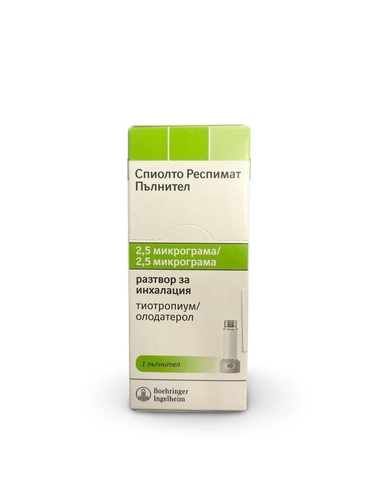 Спиолто Респимат 2,5 мкг/2,5 мкг х 4 мл Boehringer