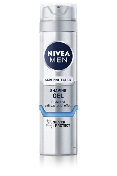 Nivea Men Silver Protect Гел за бръснене 200 мл