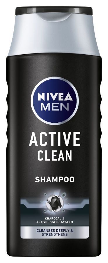 Nivea Men Active Clean Шампоан за мъже с активен въглен 400 мл
