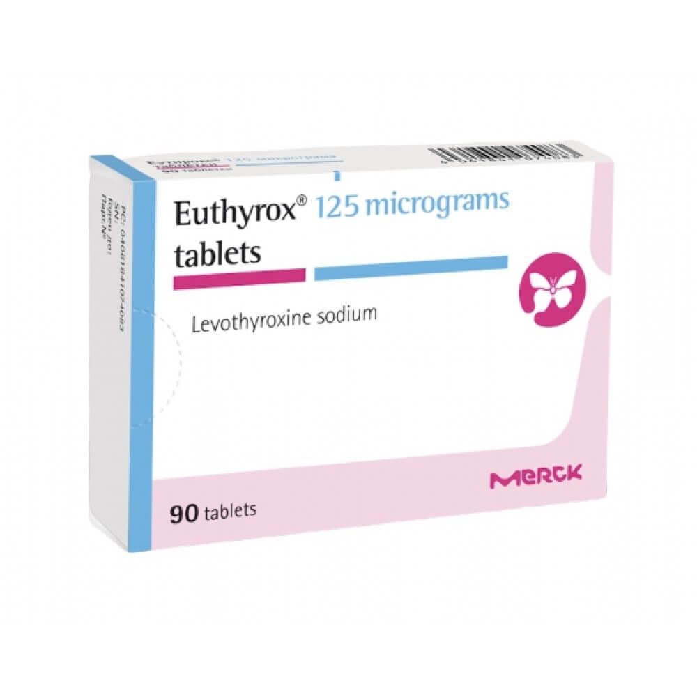 Еутирокс 125 мкг х 90 таблетки Merck