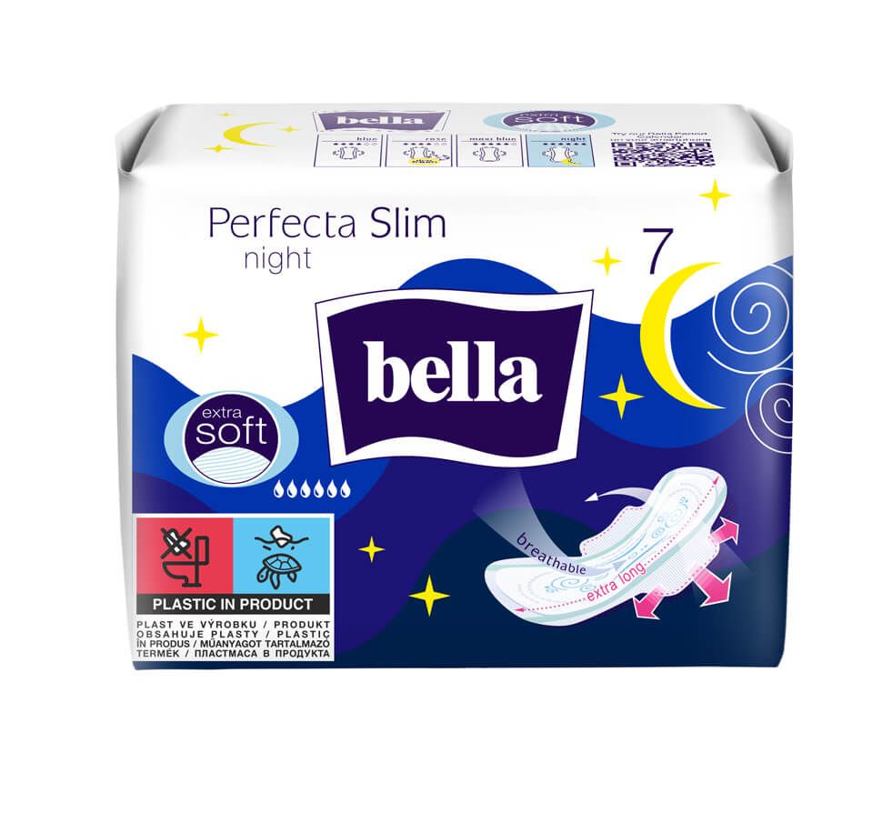 Bella Perfecta Ultra Night Extra Soft Нощни превръзки с крилца х 7 бр