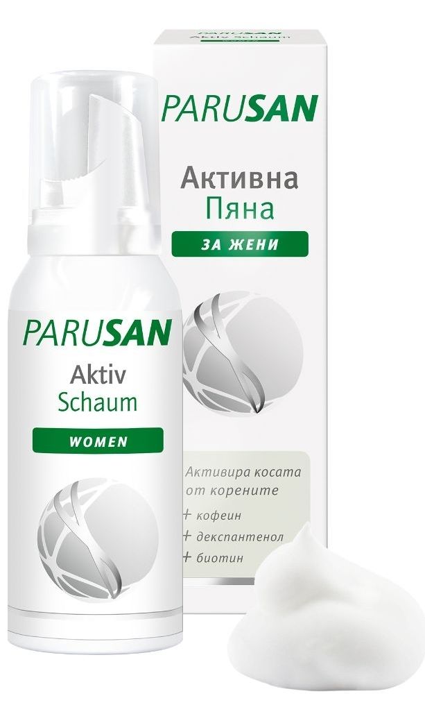 Parusan Активна пяна за коса за жени против косопад 100 мл Naturprodukt
