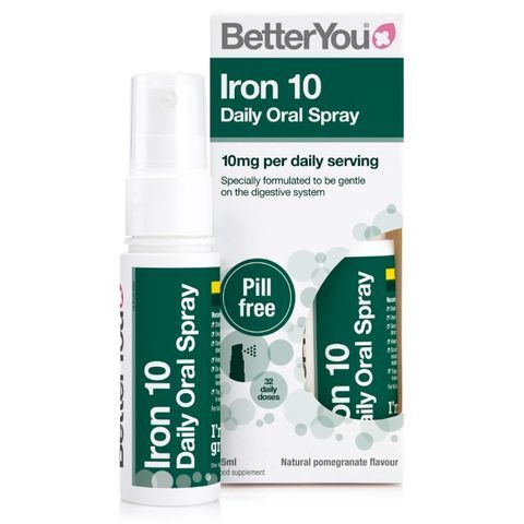 BetterYou Iron Желязо орален спрей 10мг 25 мл