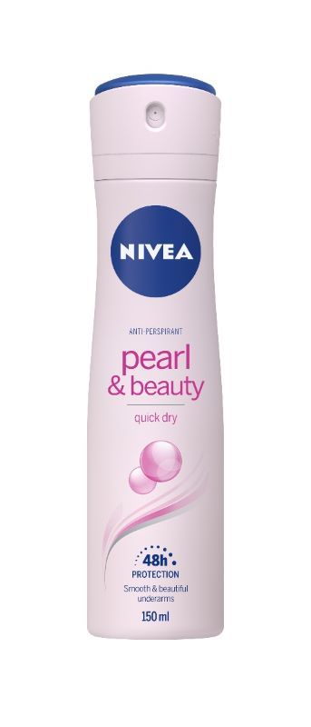 Nivea Pearl & Beauty Дезодорант спрей против изпотяване за жени 150 мл