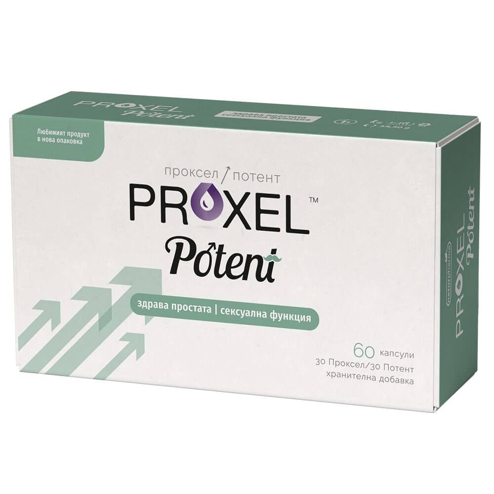 Проксел Потент х 60 капсули Naturpharma