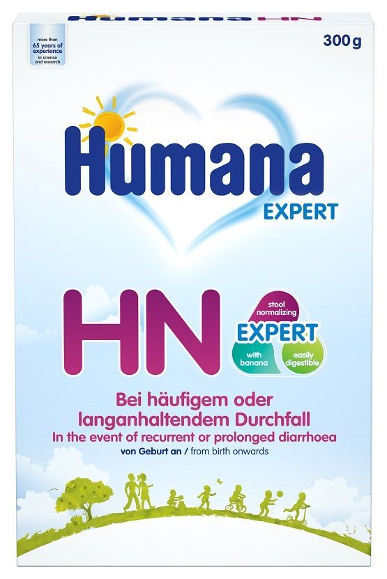 Humana HN Expert Диетична храна за специални медицински цели при диария с банан 300 гр
