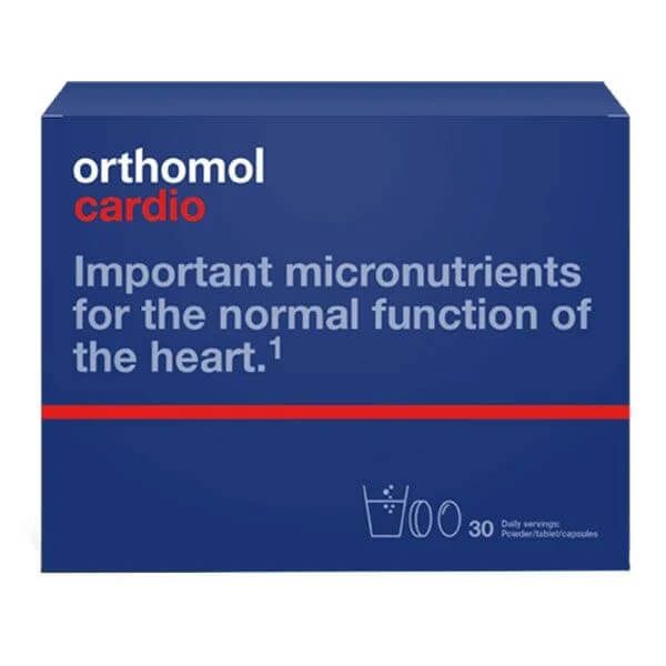 Orthomol Cardio За здравето на сърцето и кръвоносните съдове х 30 дневни дози