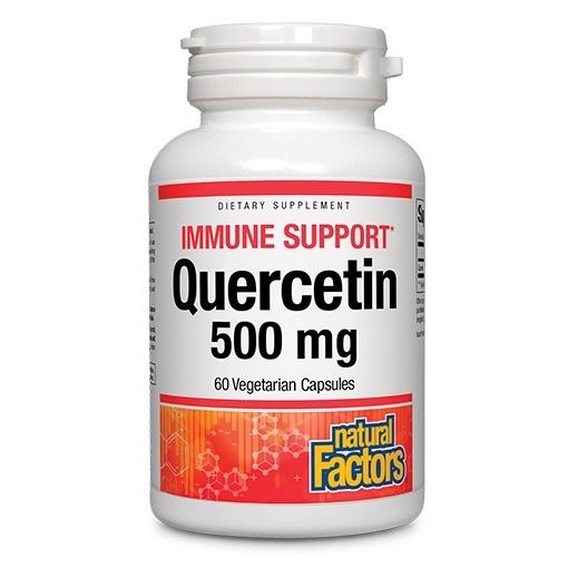 Natural Factors Immune Support Quercetin Кверцетин 500 мг х60 капсули