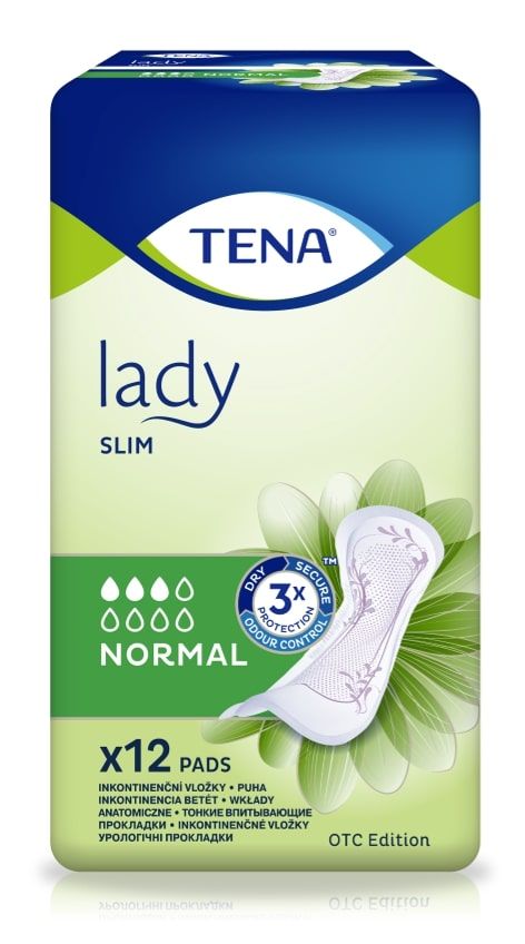Tena Lady Slim Normal Дамски урологични превръзки х12 броя