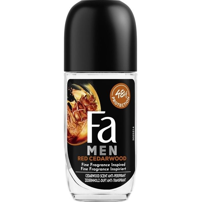 Fa Men Red Cedarwood Антиперспирант против изпотяване за мъже с аромат на червен кедър рол-он 50 мл