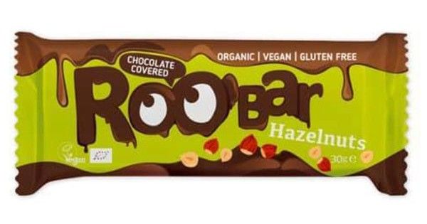 ROO’BAR Лешниково барче с био шоколад 30 гр