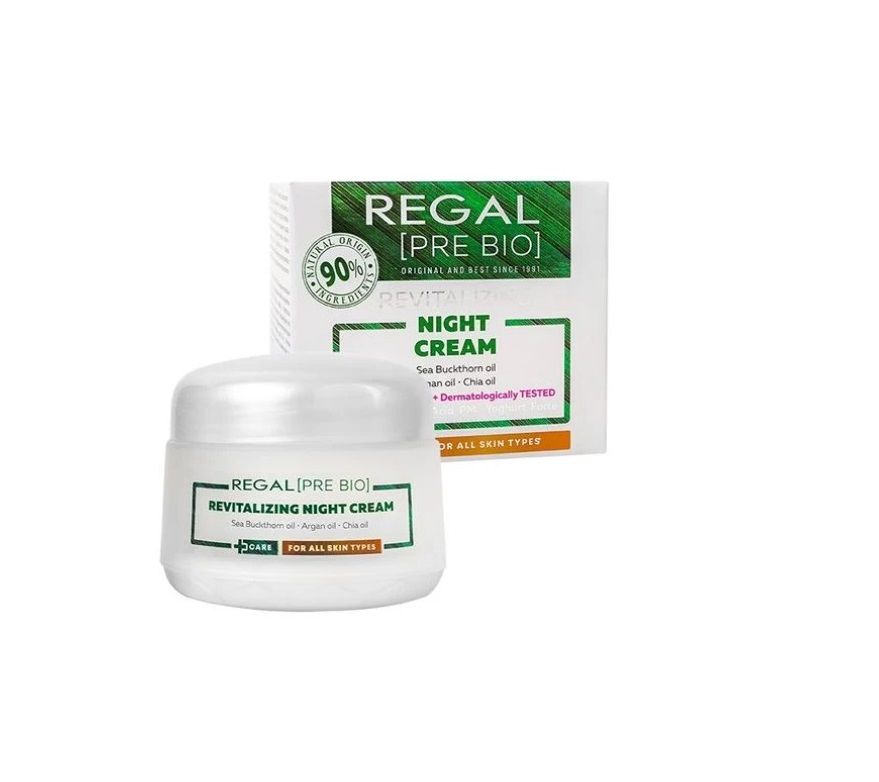 Regal Pre Bio Ревитализиращ нощен крем за лице за всеки тип кожа 50 мл