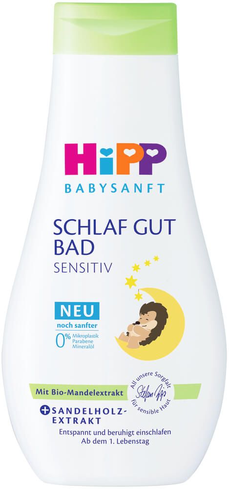 Hipp Babysanft Успокояващ шампоан за тяло Лека нощ 350 мл