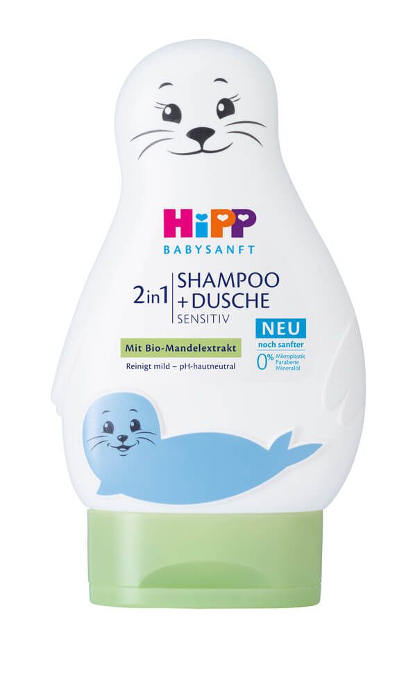 Hipp Babysanft Шампоан за коса и тяло 2в1 Тюленче 200 мл