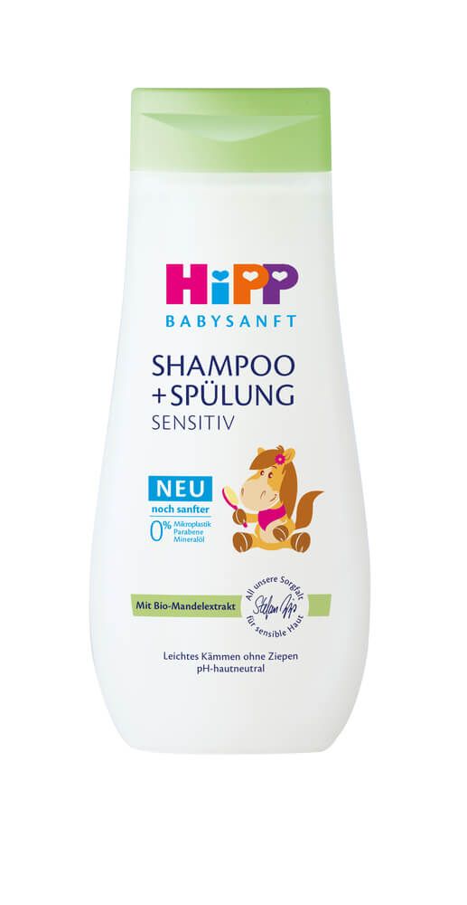 Hipp Babysanft Шампоан + Балсам за коса за лесно разресване без сълзи 200 мл