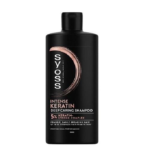 Syoss Intense Keratin Шампоан с кератин за склонна към накъсване коса 440 мл