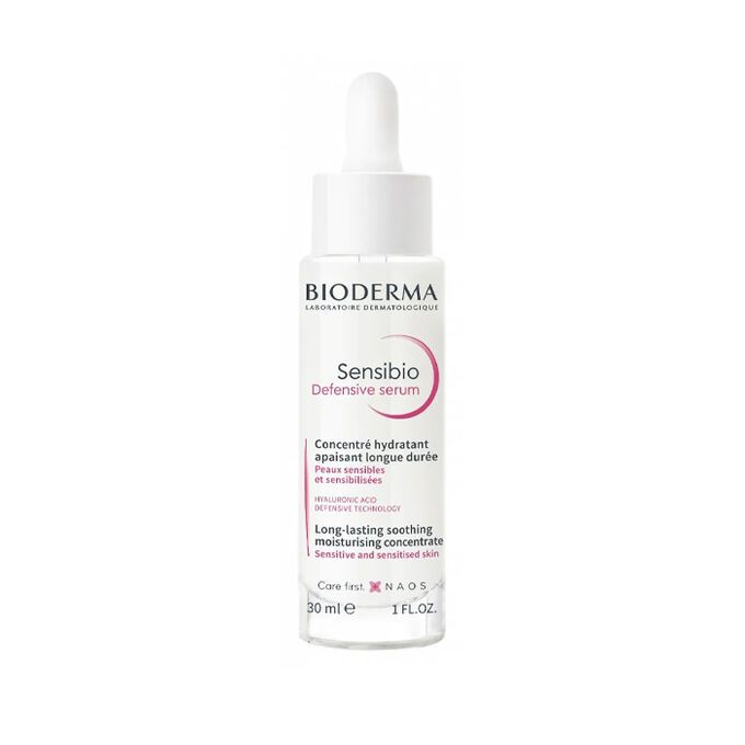 Bioderma Sensibio Defensive Успокояващ и хидратиращ серум за лице с чувствителна кожа 30 мл