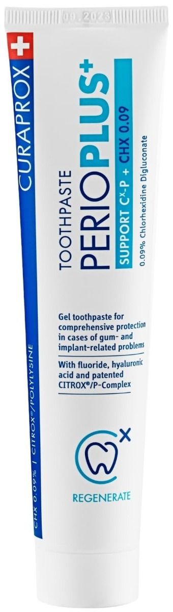 Curaprox Perio Plus Support Гел паста за зъби 75 мл