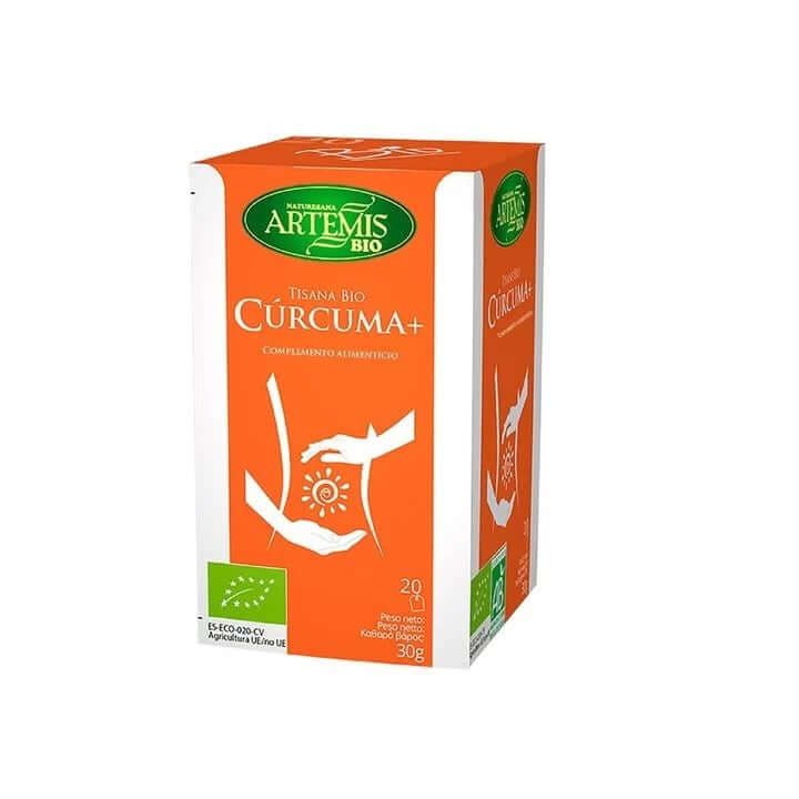 Curcuma+ Био Чай с куркума 30 гр х 20 филтърни пакетчета Artemis Bio
