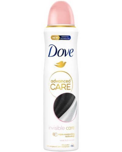 Dove Advanced Care Invisible Care Дезодорант спрей против изпотяване за жени 150 мл