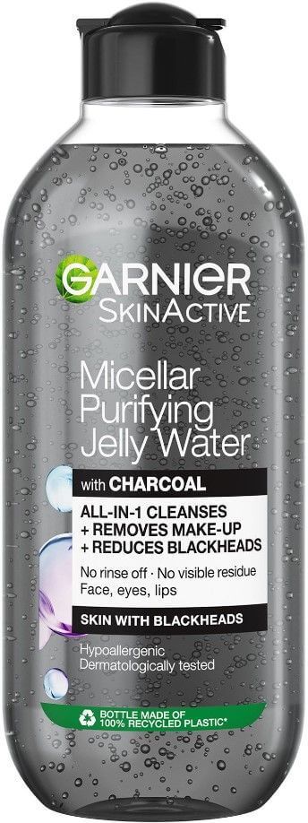 Garnier Pure Active Charcoal Мицеларна гел-вода за лице 400 мл