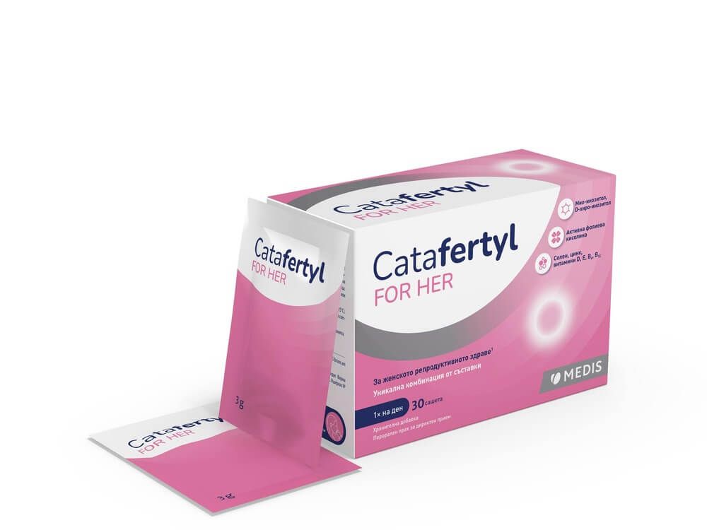 Catafertyl for Her За фертилитет при жените х 30 сашета Medis