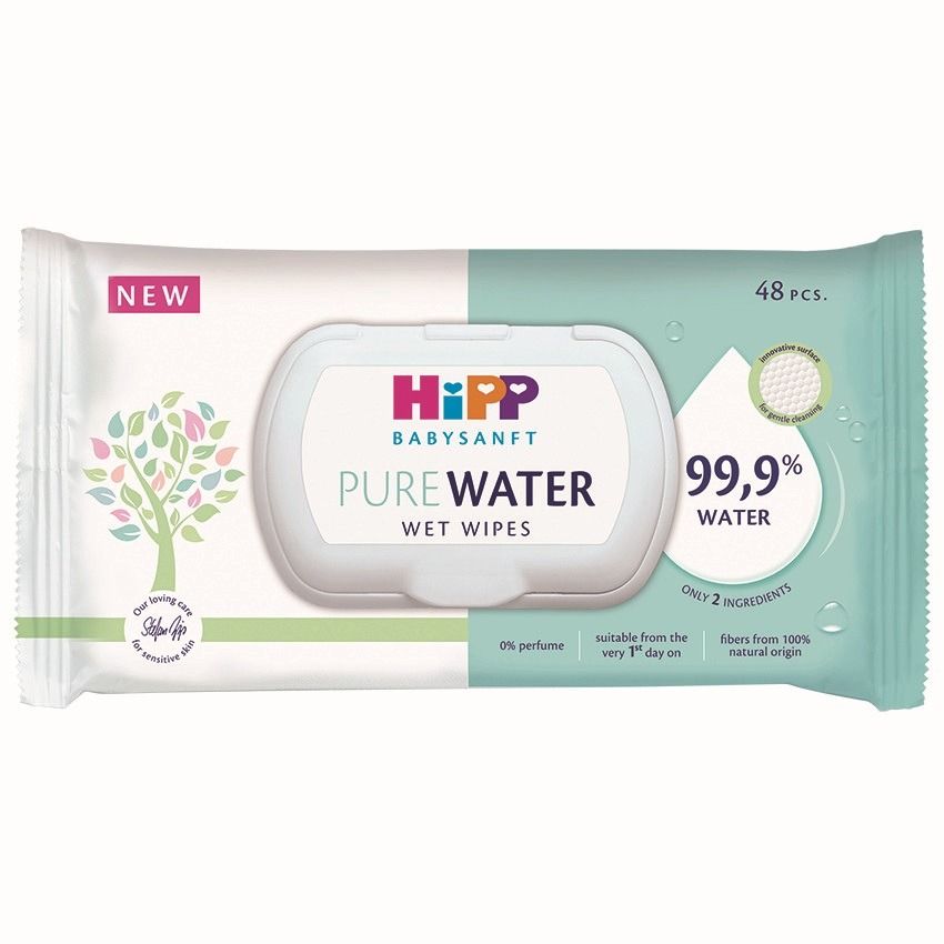 Hipp Soft & Pur Мокри кърпи х 48 броя