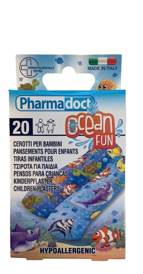 Pharmadoct Kids Детски пластири с морски мотиви х 20 броя