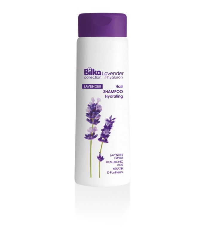 Bilka Lavender & Hyaluron Hair Shampoo Хидратиращ и регенериращ шампоан за коса 400 мл