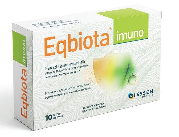 Eqbiota Imuno Имунобиотик х 10 капсули Biessen Pharma