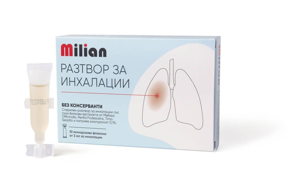 Milian Разтвор за инхалации 3 мл х 10 бр CapeyPharma