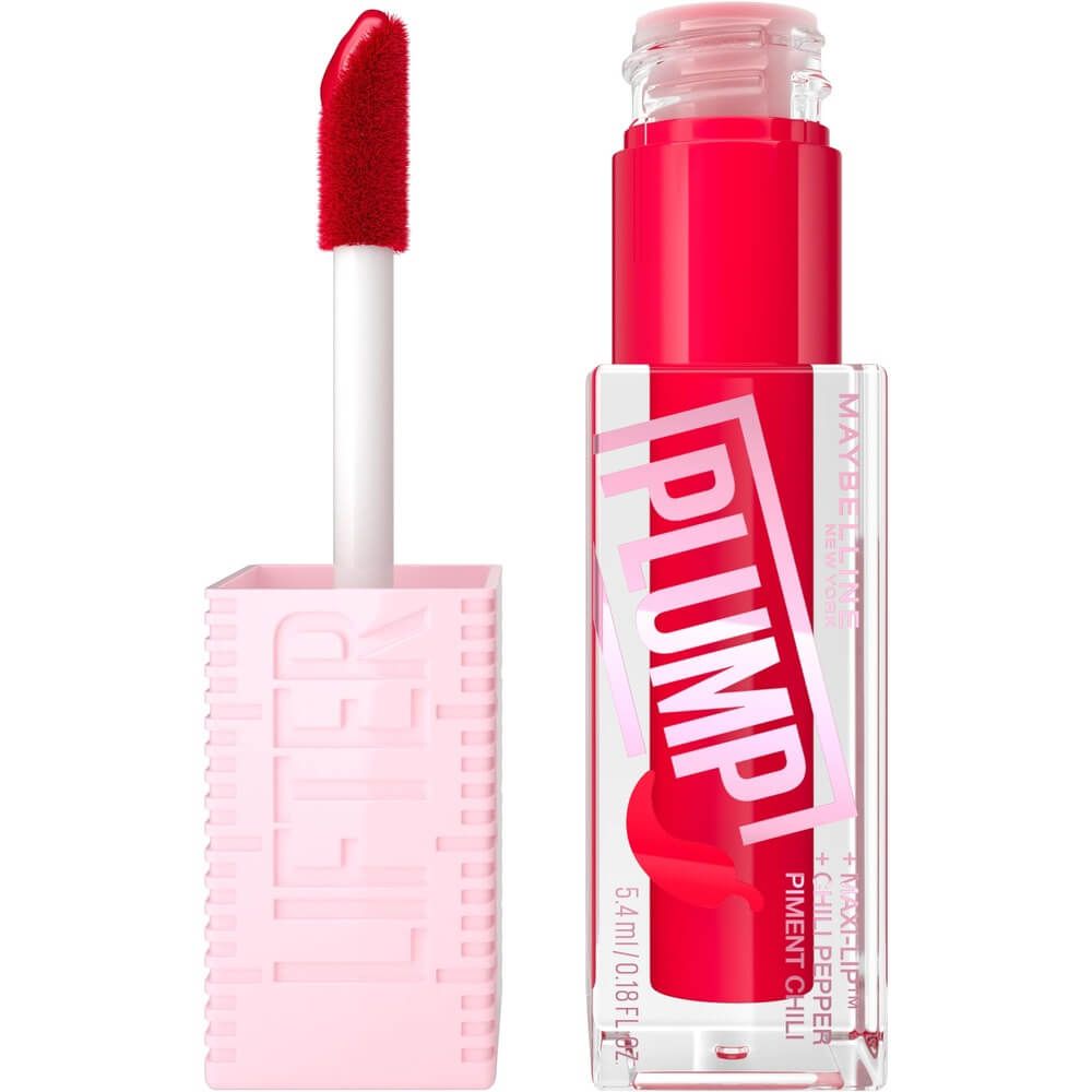 Maybelline Lifter Plump Гланц за устни 004 Red Flag