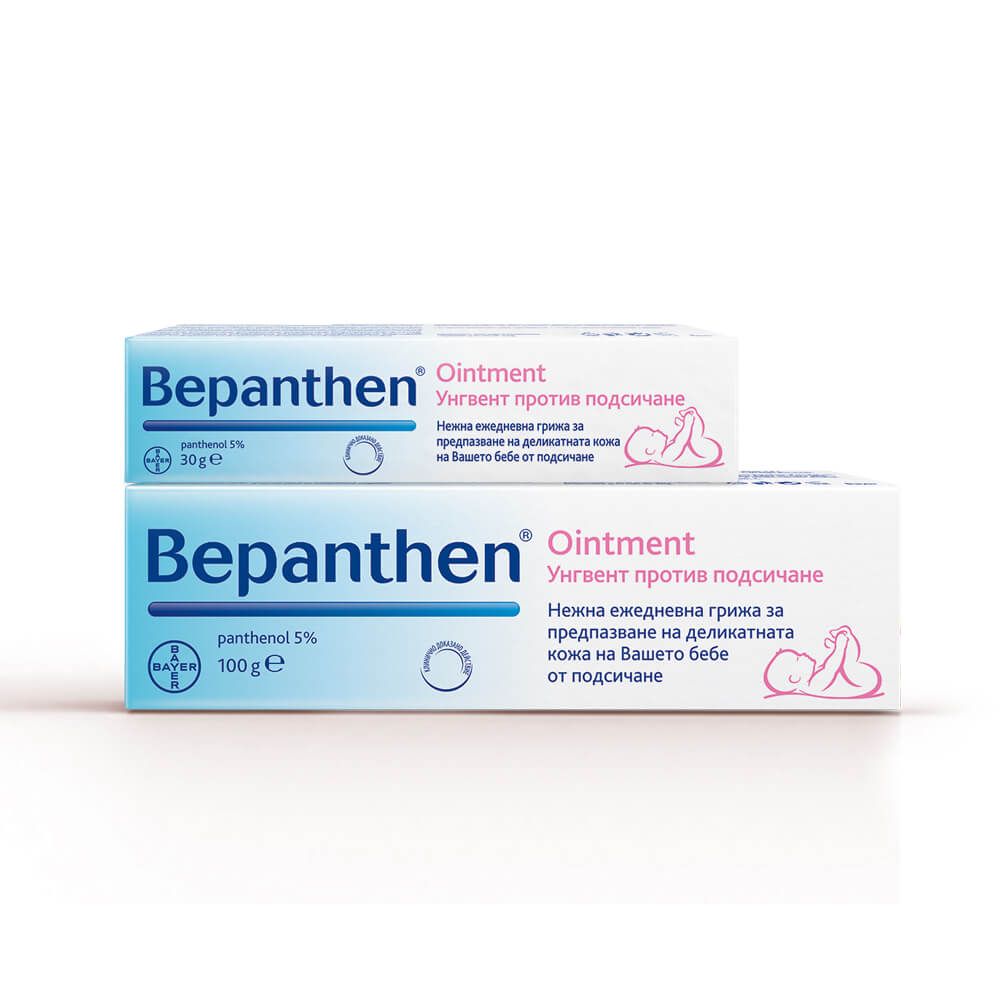 Бепантен Унгвент 100 г Bayer + Бепантен Унгвент 30 г Bayer Комплект