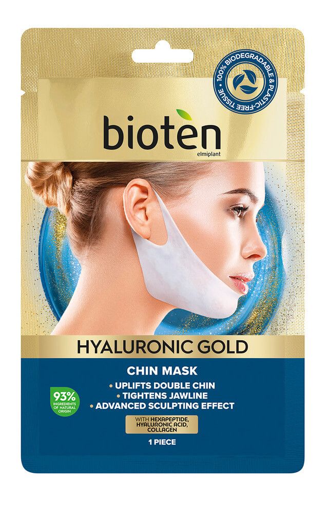 Bioten Hyaluronic Gold Маска за брадичка 1 бр