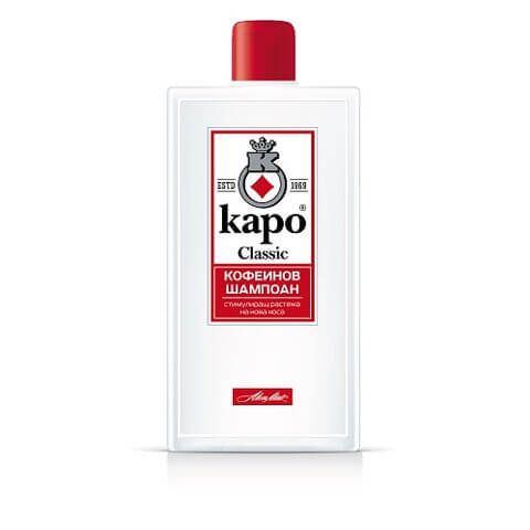 Kapo Classic Кофеинов шампоан за мъже 400 мл