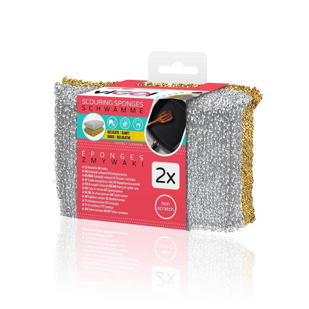 viGО! Гъба за чинии Premium Soft х 2 броя