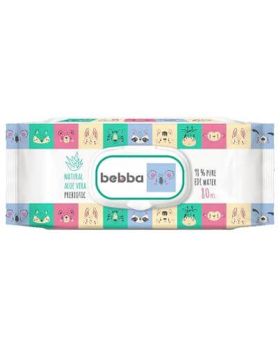 Bebba Мокри кърпи с екстракт от алое вера и пребиотик 80 бр