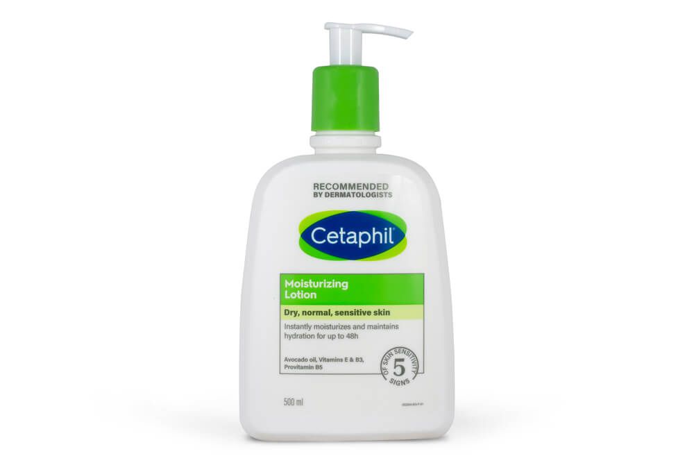 Cetaphil Хидратиращ лосион за лице и тяло за суха, нормална и чувствителна кожа 500 мл