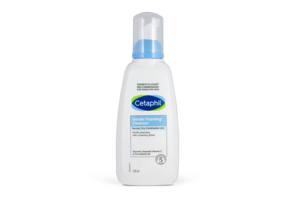 Cetaphil Нежна измивна пяна за лице за нормална, суха и комбинирана кожа 236 мл