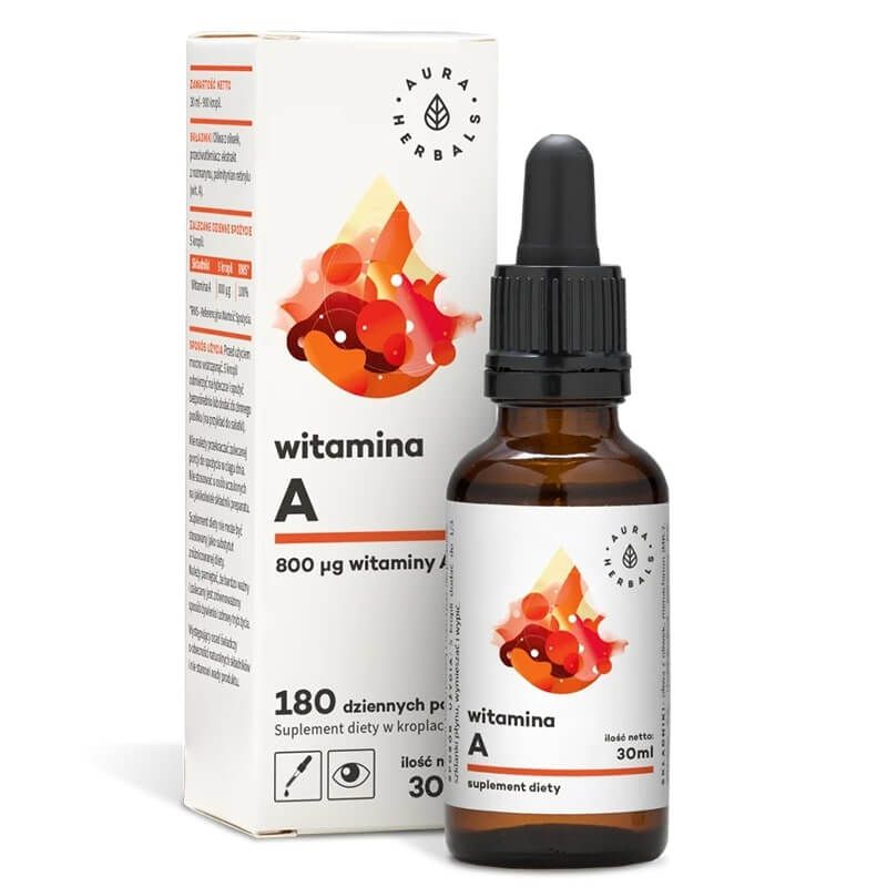 Aura Herbals Витамин А (ретинил палмитат) 30 мл