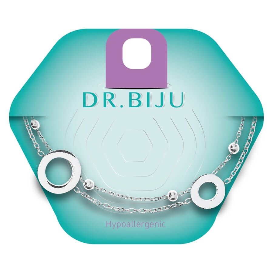 Dr. Biju Circle white bronze 11 мм DBCI110B020 Хипоалергенна гривна