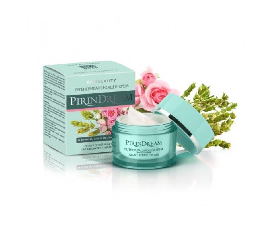 Bodi Beauty Pirin Dream Регенериращ нощен крем за лице 50 мл