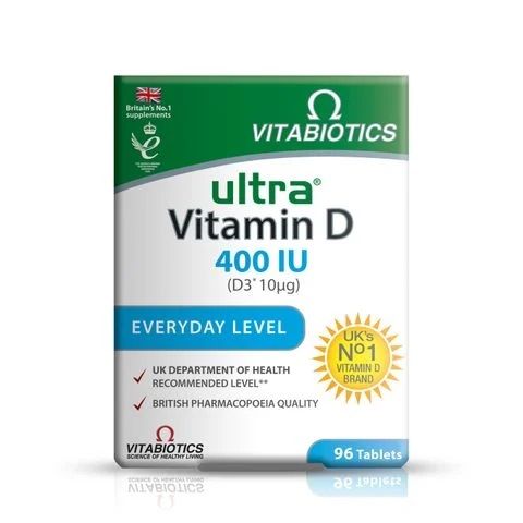 Ultra Vitamin D3 400IU Everday Level 10 мг х96 таблетки Vitabiotics