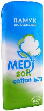 Medica Medisoft Cotton Естествен памук 70 гр
