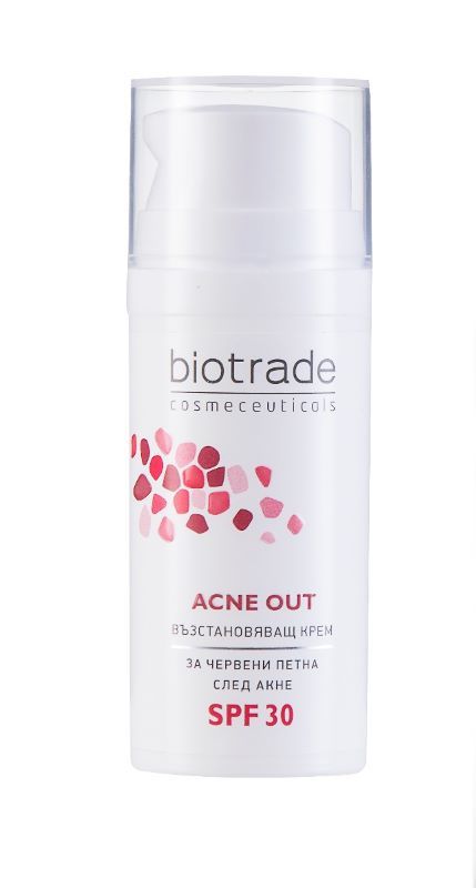 Biotrade Acne Out Възстановяващ крем против несъвършенства SPF30 30 мл